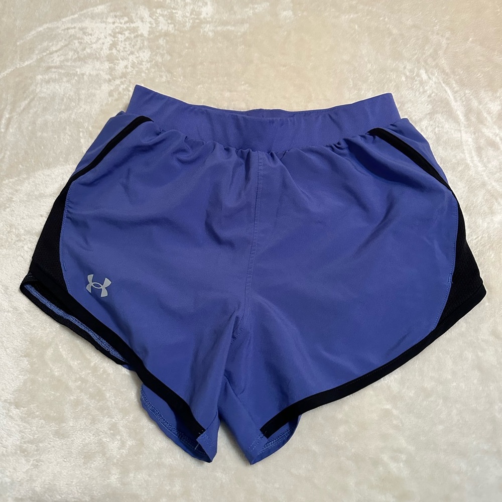 Under Armour Purple & Black Women’s Athletic Shorts Size XS